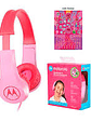 AUDIFONO MOTOROLA KIDS CABLE ROSADO - Miniatura 1