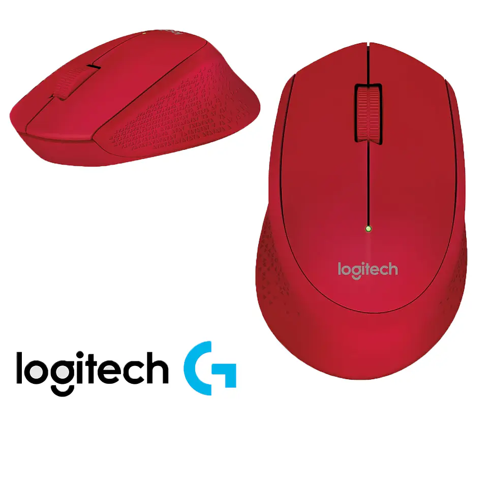 MOUSE LOGITECH M280 ROJO 2