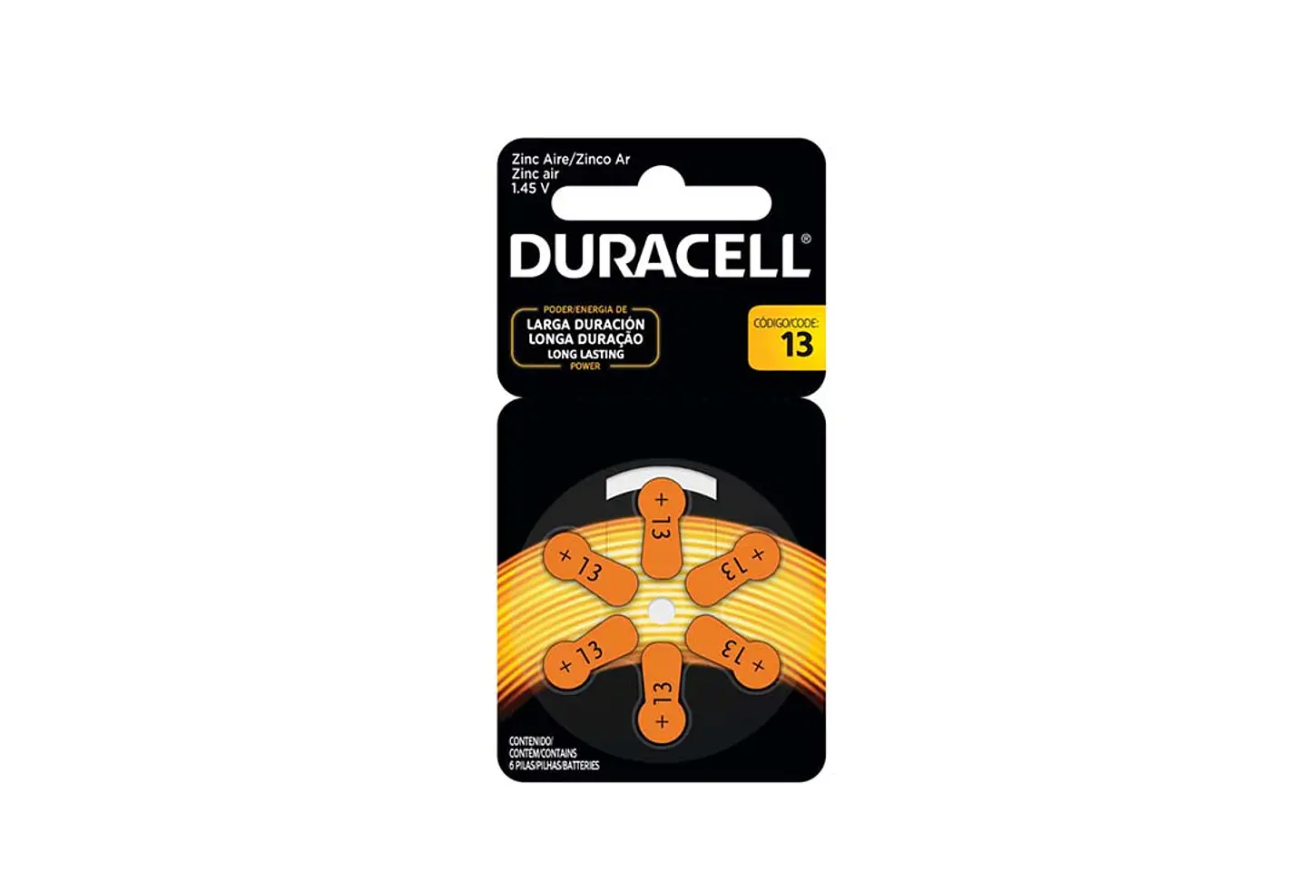 PILA DURACELL PACK 13 2