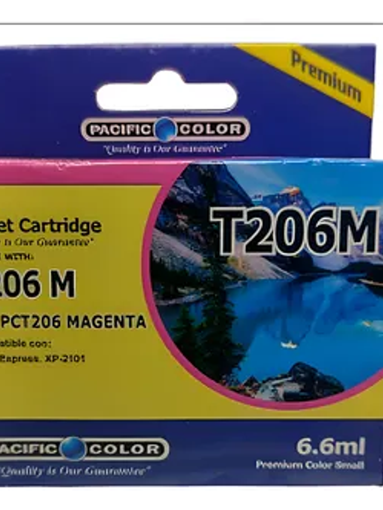 TINTA PACIFIC COLOR T206 MAGENTA 1