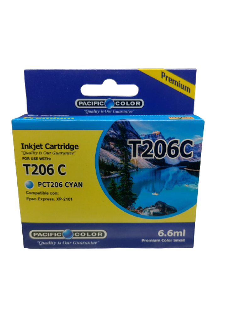 TINTA PACIFIC COLOR T206 CYAN 1