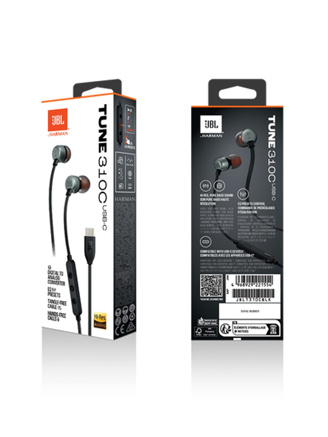 AUDIFONO TUNE 310C JBL USB-C 1