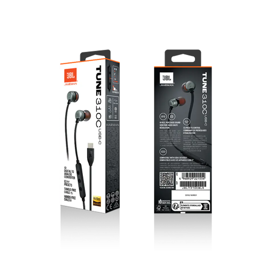 AUDIFONO TUNE 310C JBL USB-C 1
