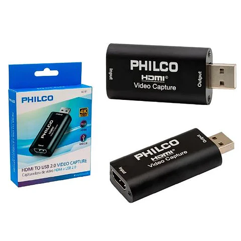 CAPTURADORA PHILCO HDMI A USB 2.0