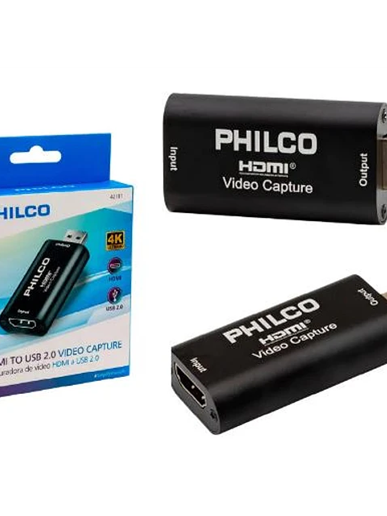 CAPTURADORA PHILCO HDMI A USB 2.0 1