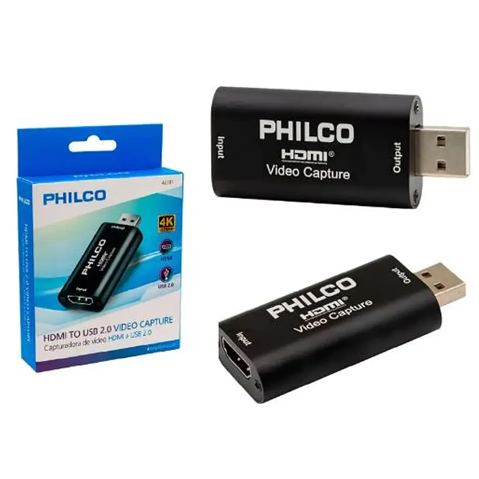 CAPTURADORA PHILCO HDMI A USB 2.0 1