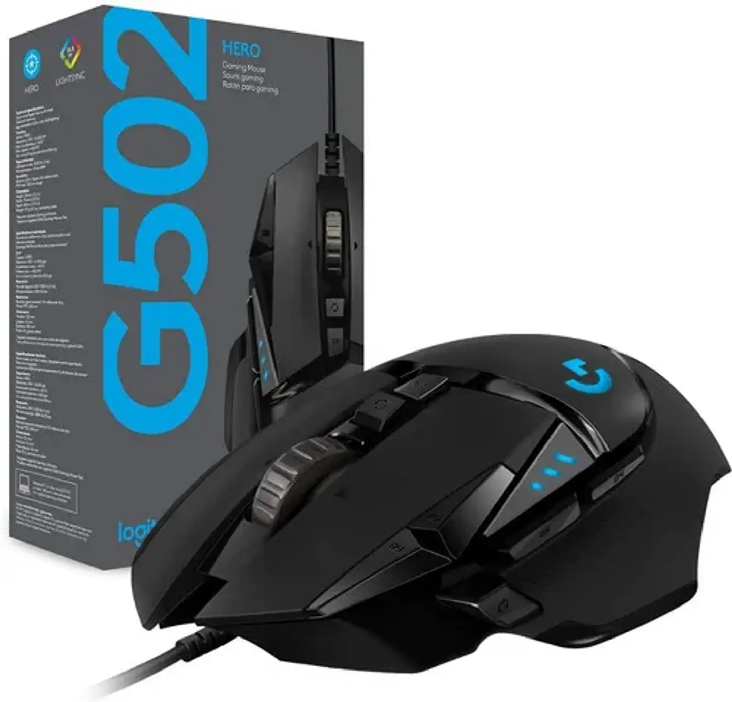 MOUSE LOGITECH G502 HERO 1