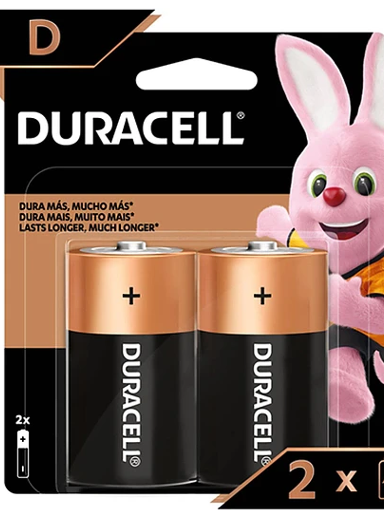 PILA DURACELL D2 2