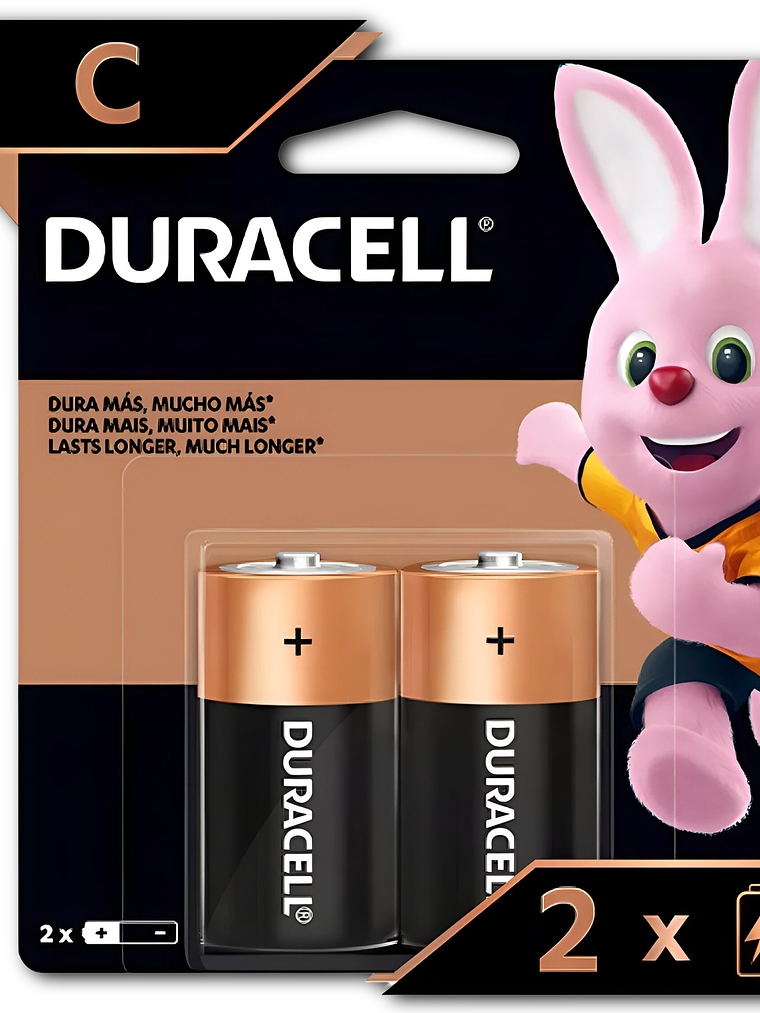 PILA DURACELL C 2