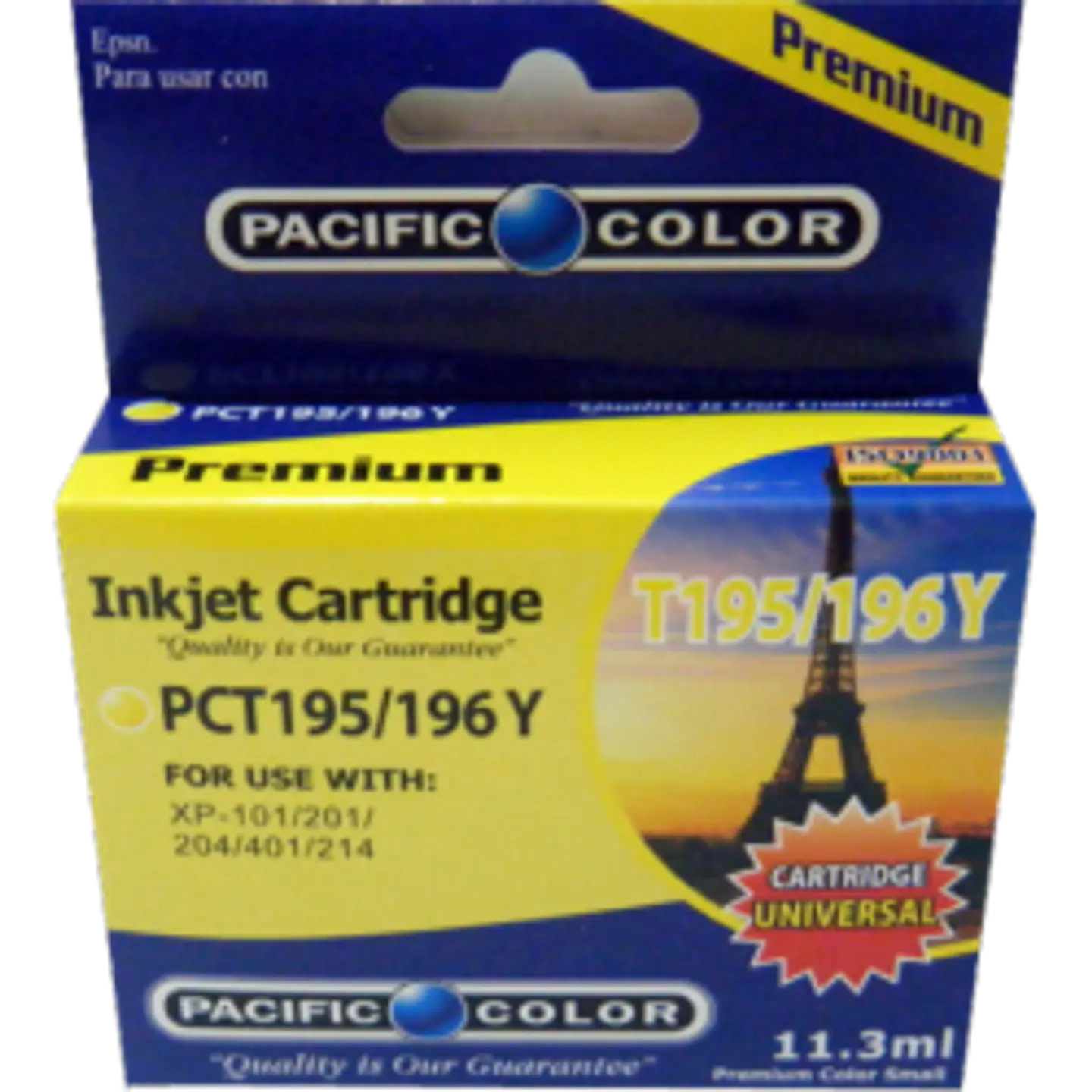TINTA PACIFIC COLOR 195/196 AMARILLA 2