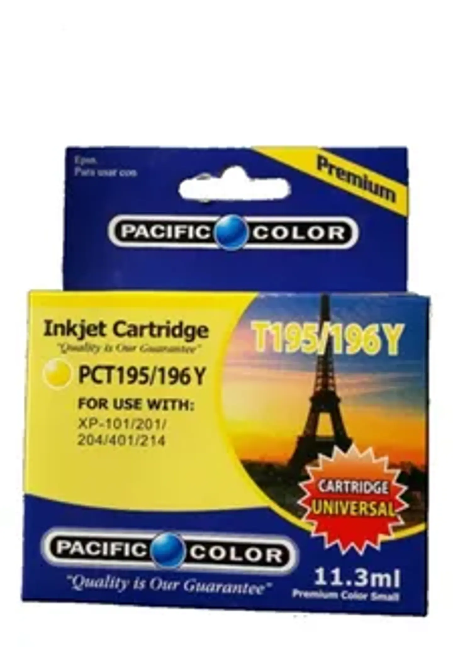 TINTA PACIFIC COLOR 195/196 AMARILLA 1