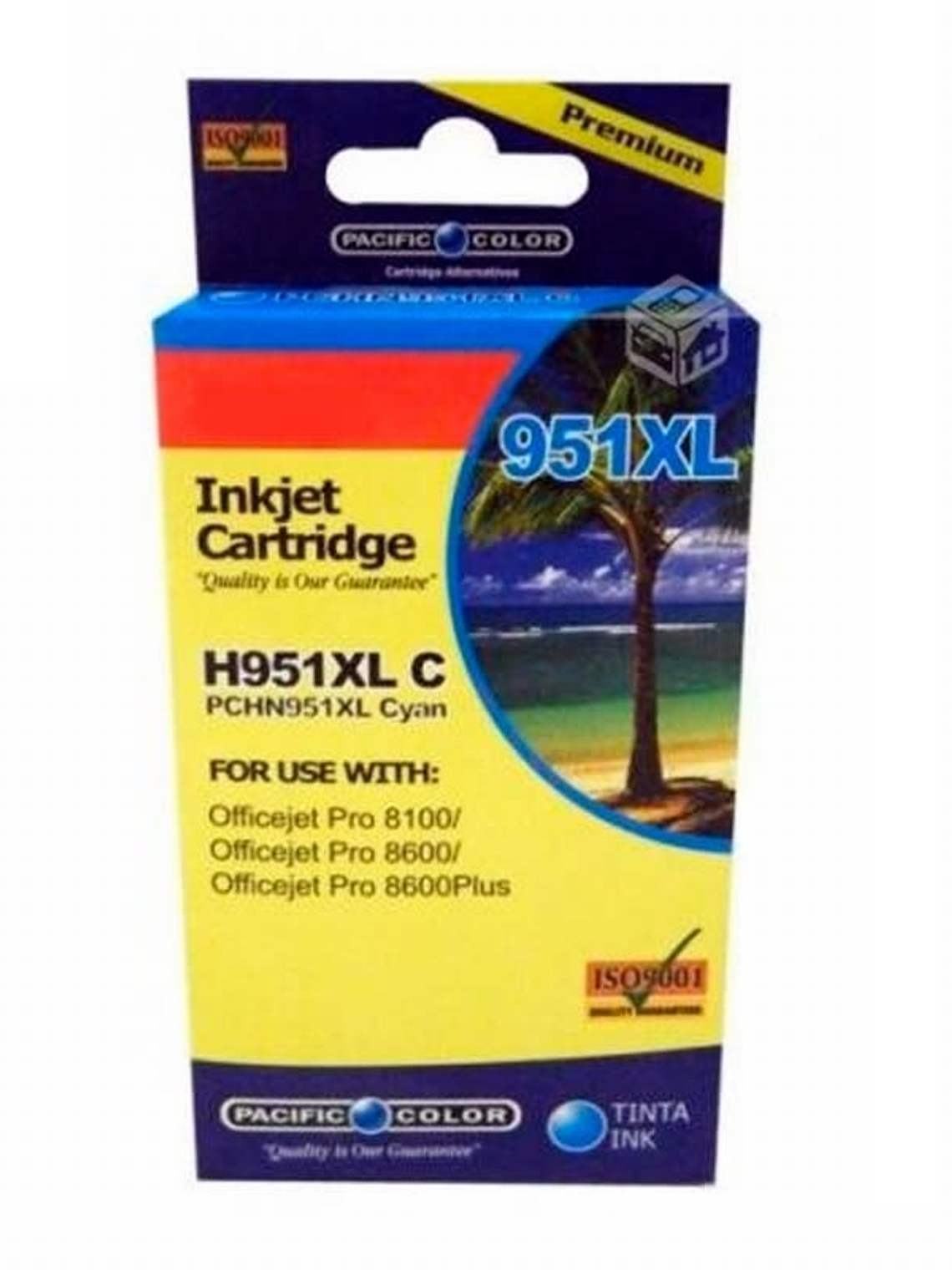 TINTA PACIFIC COLOR 951 CYAN 1