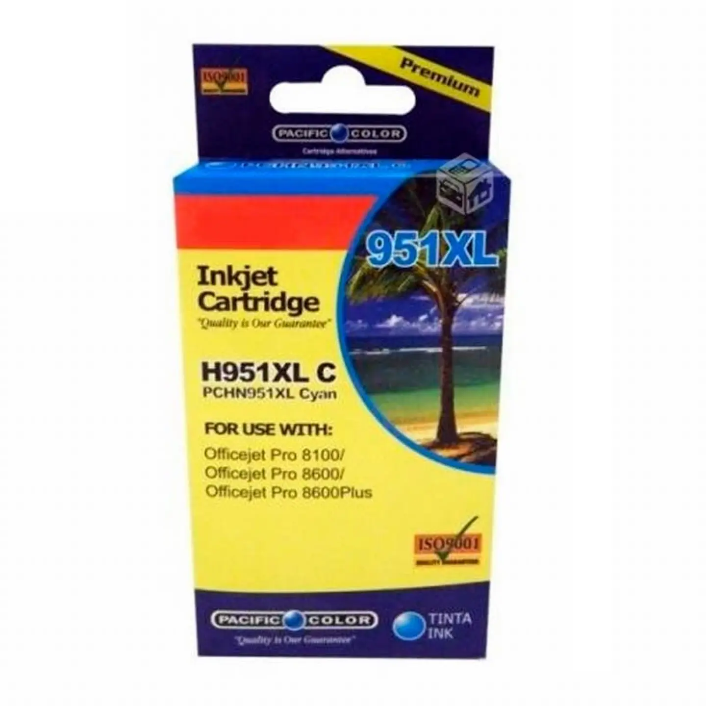 TINTA PACIFIC COLOR 951 CYAN 1