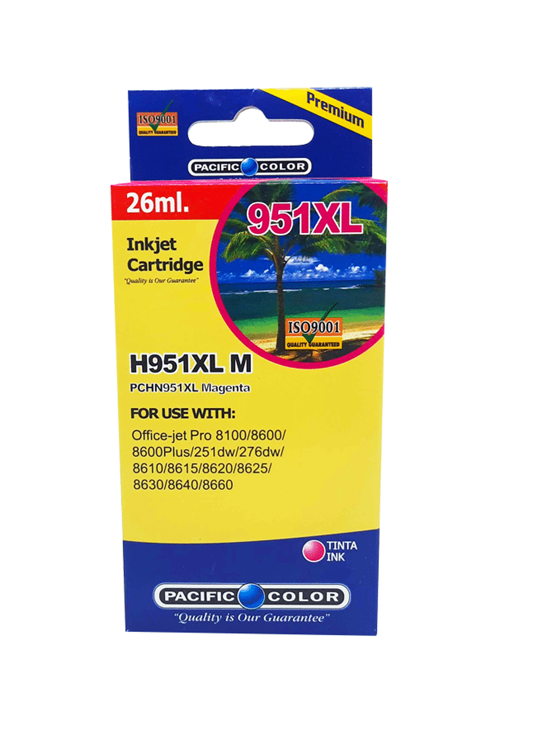 TINTA PACIFIC COLOR 951 MAGENTA 1