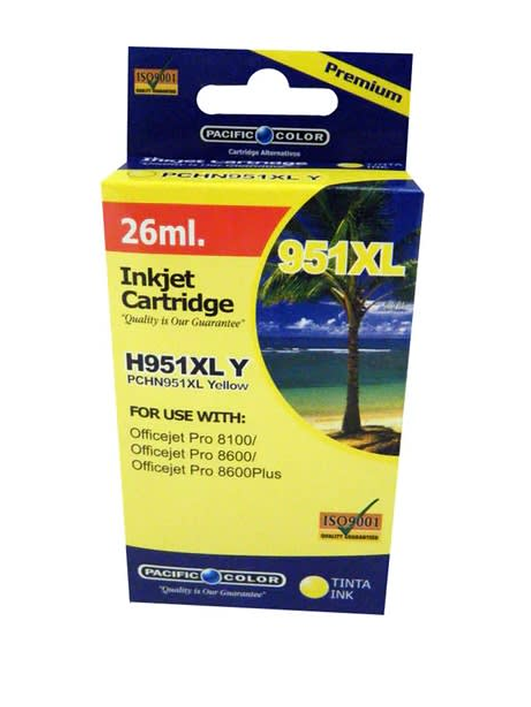 TINTA PACIFIC COLOR 951 AMARILLO 1