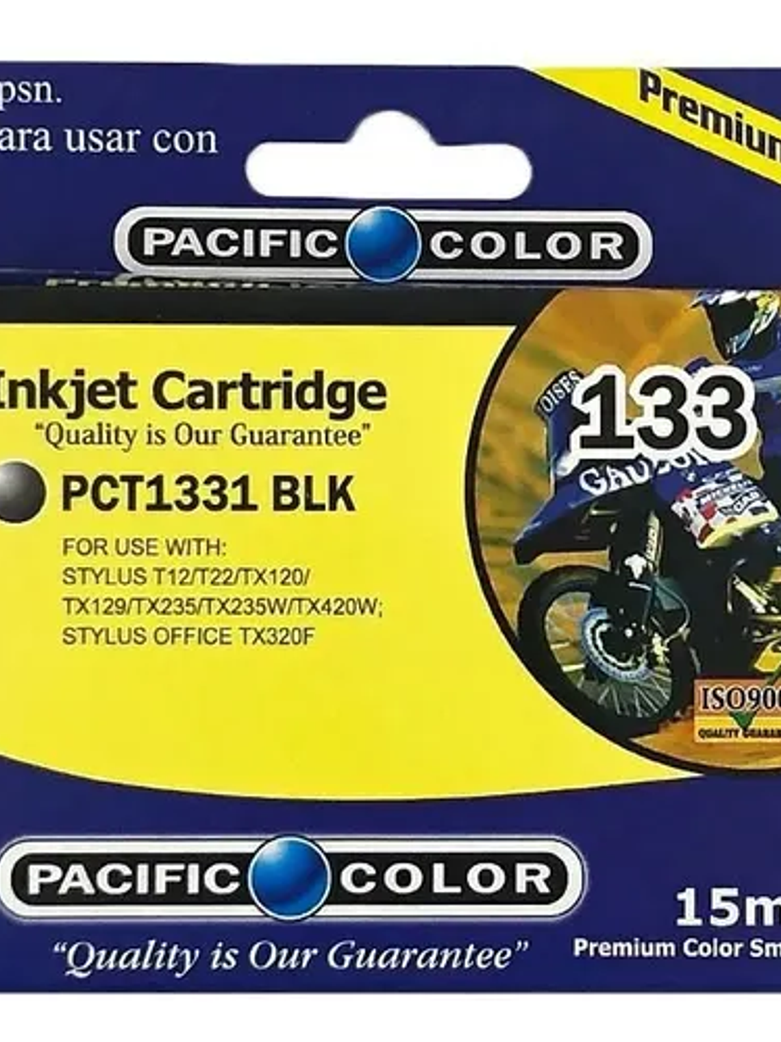 TINTA PACIFIC COLOR 133 BK 1