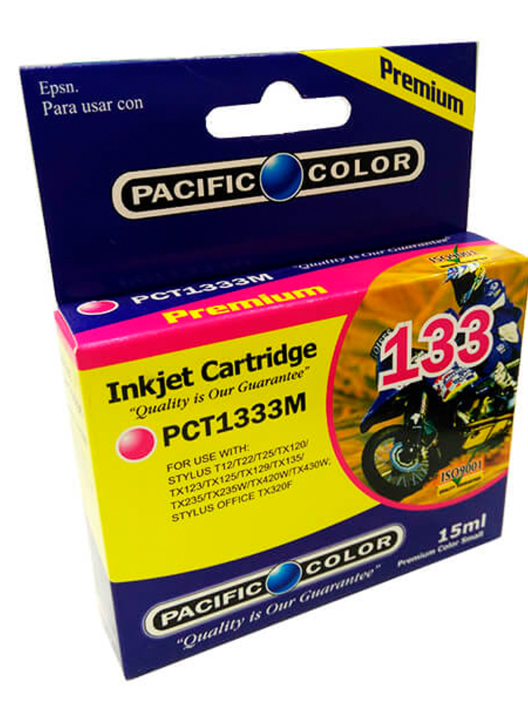 TINTA PACIFIC COLOR 133 MAGENTA 1