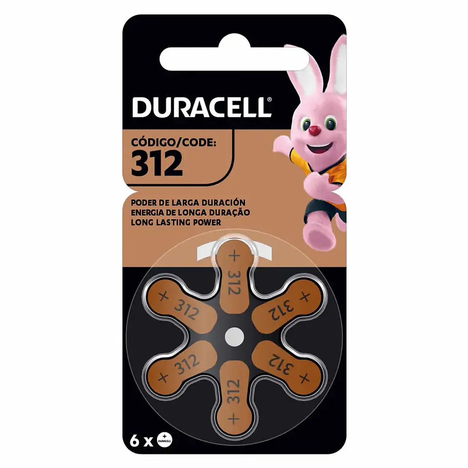 PILA DURACELL PACK 312 1