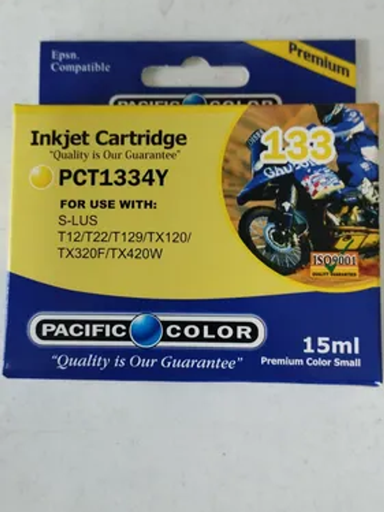 TINTA PACIFIC COLOR 133 AMARILLA 1