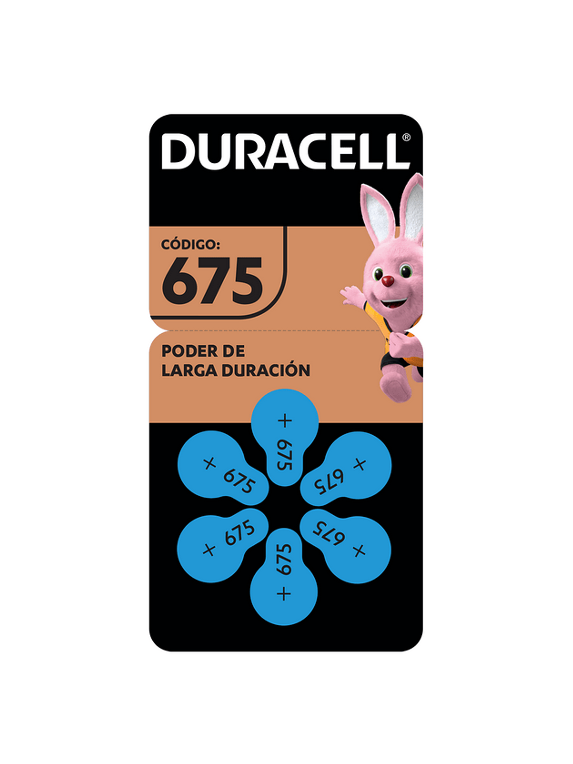 PILA DURACELL PACK 675 1