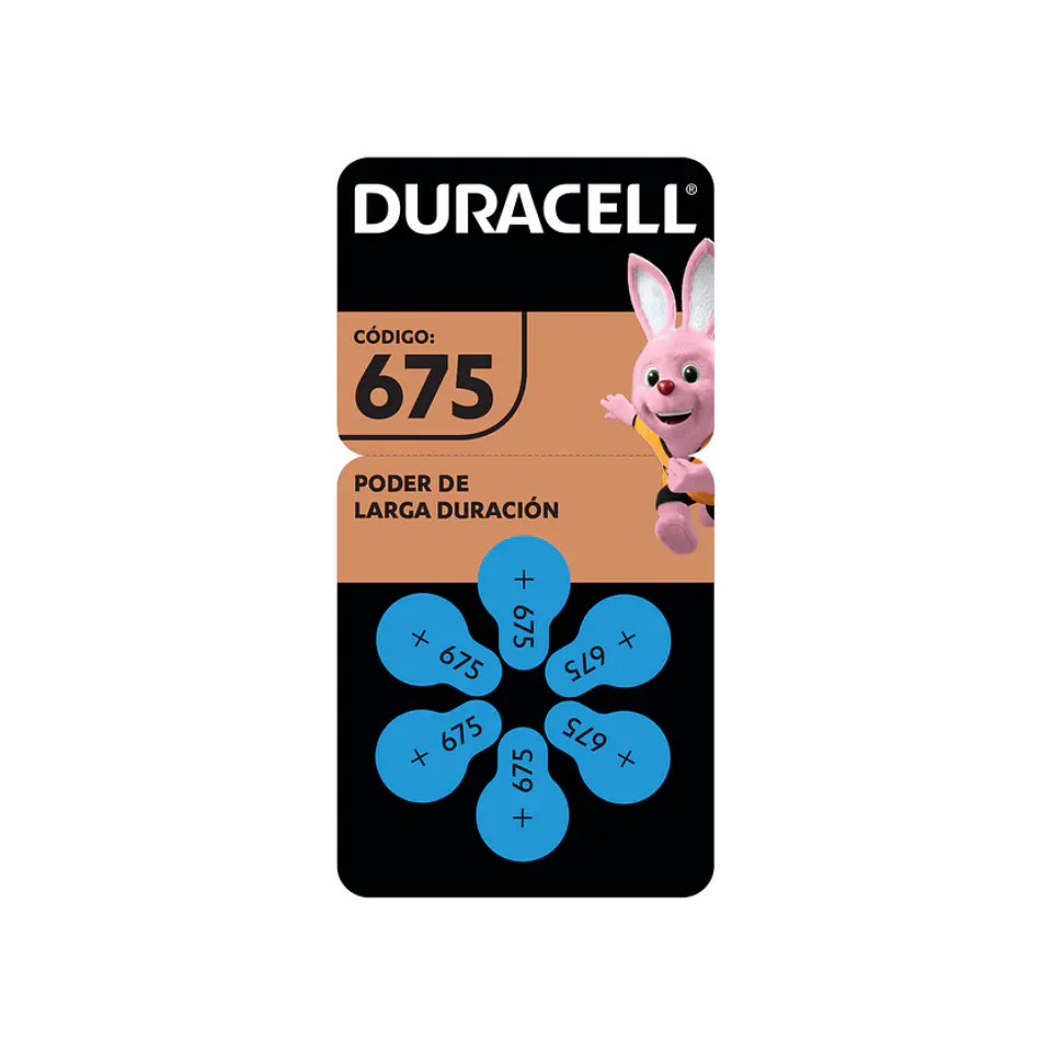 PILA DURACELL PACK 675 1