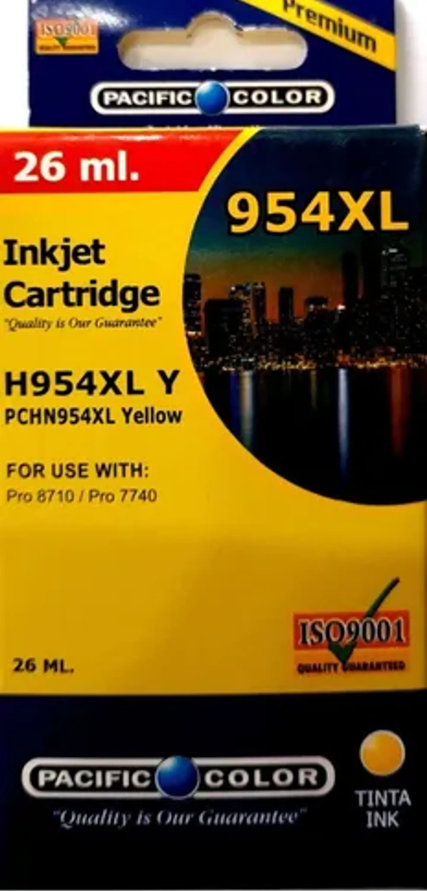 TINTA PACIFIC COLOR 954 YELLOW 1