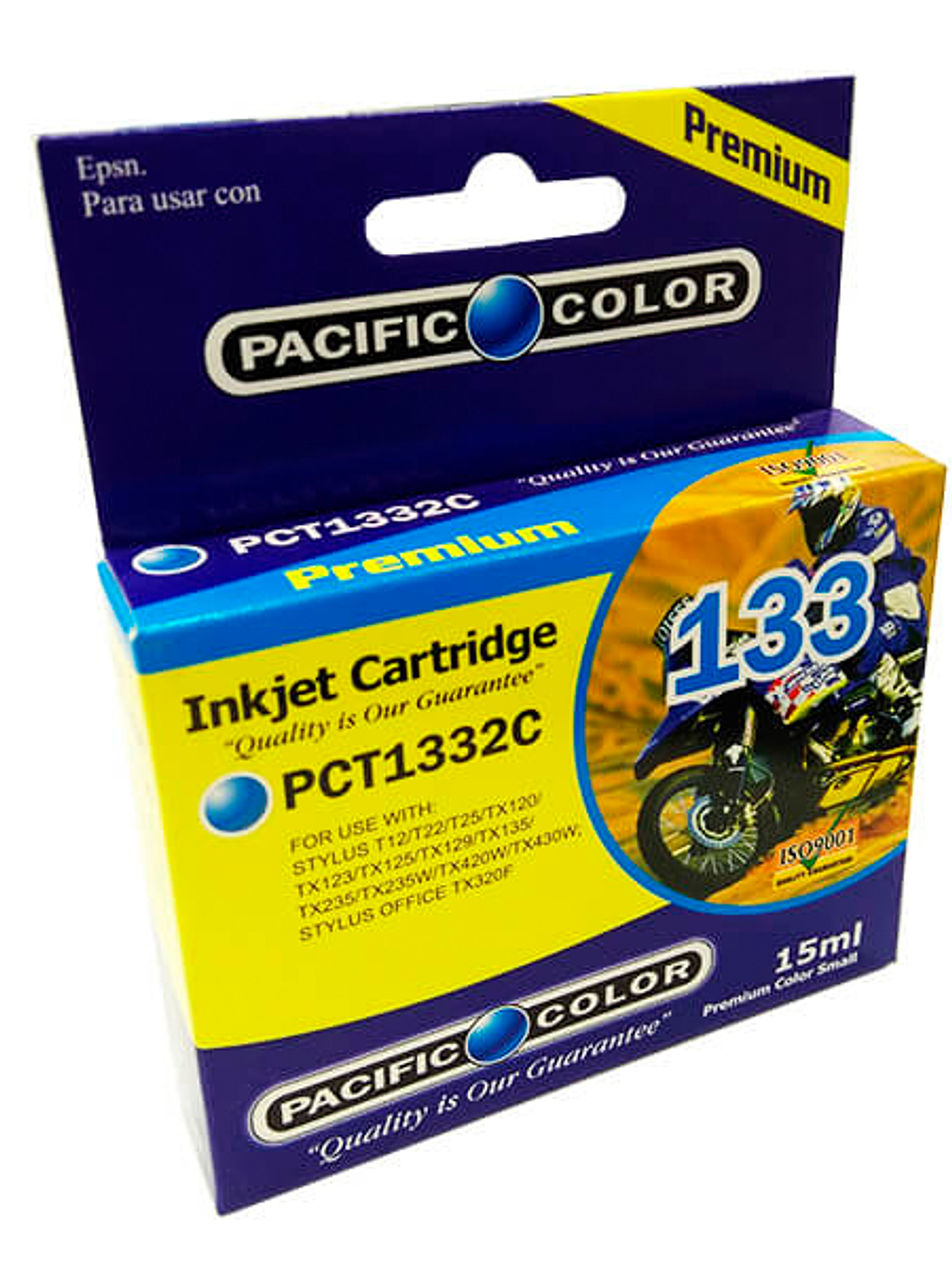 TINTA PACIFIC COLOR 133 CYAN 1