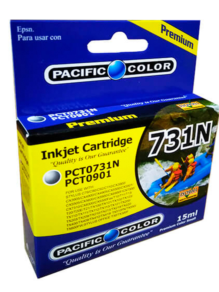 TINTA PACIFIC COLOR 731 BK 1