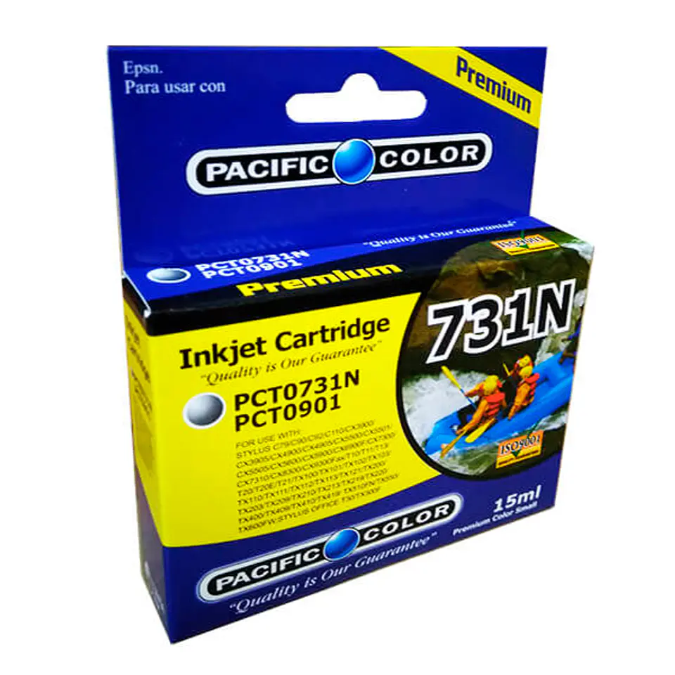 TINTA PACIFIC COLOR 731 BK 1