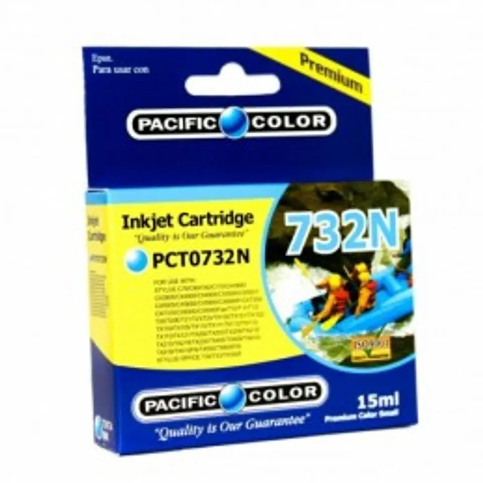 TINTA PACIFIC COLOR 732 CYAN 1