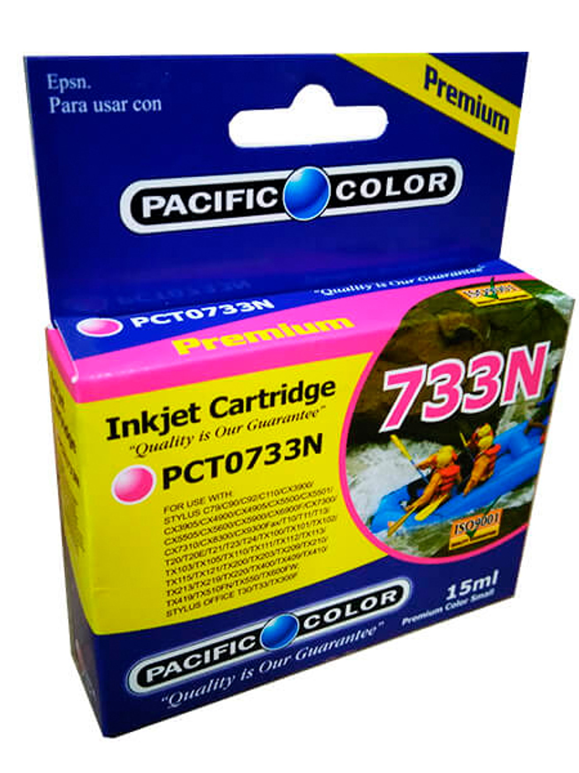TINTA PACIFIC COLOR 733 MAGENTA 1