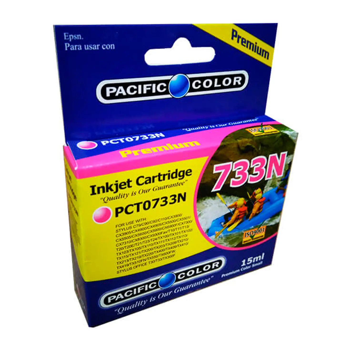 TINTA PACIFIC COLOR 733 MAGENTA 1