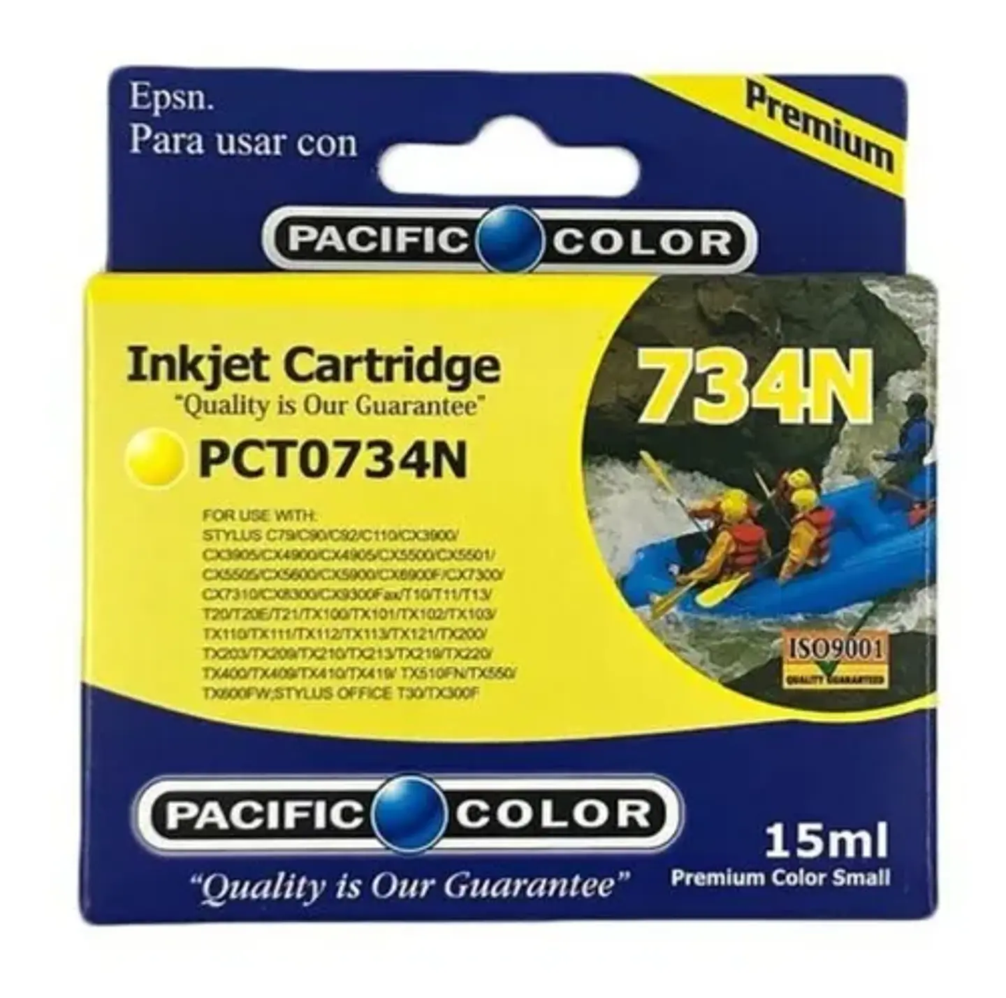 TINTA PACIFIC COLOR 734 AMARILLA 1
