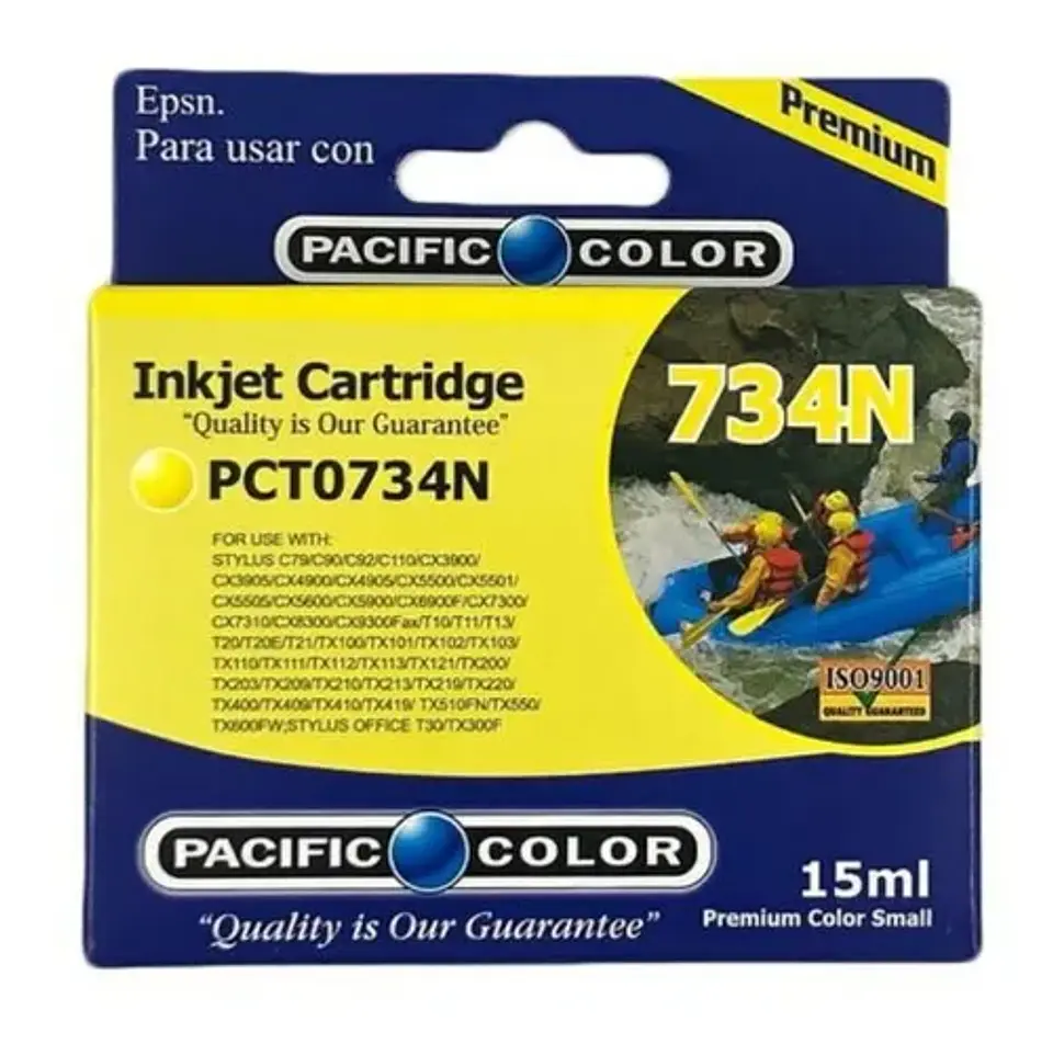 TINTA PACIFIC COLOR 734 AMARILLA 1