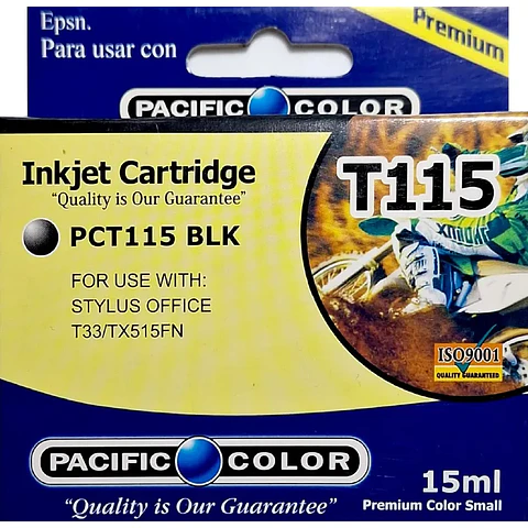 TINTA PACIFIC COLOR 115 BK