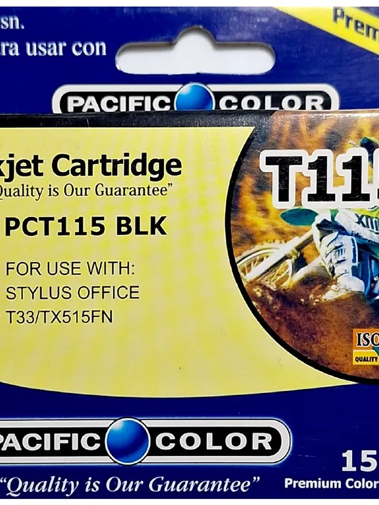 TINTA PACIFIC COLOR 115 BK 1