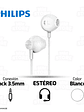 AUDIFONO PHILLIPS TAUE101 BLANCO - Miniatura 2