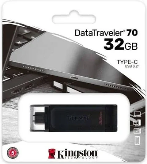 PENDRIVE KINGTON 32 GB TIPO C DATA 70