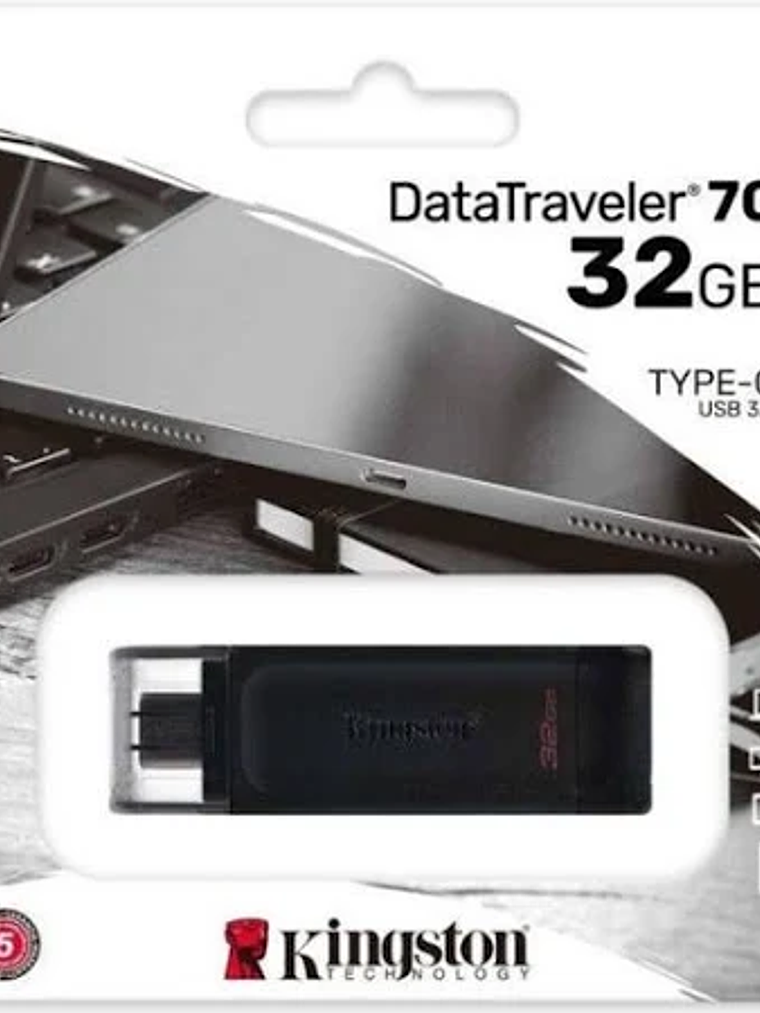 PENDRIVE KINGTON 32 GB TIPO C DATA 70 1