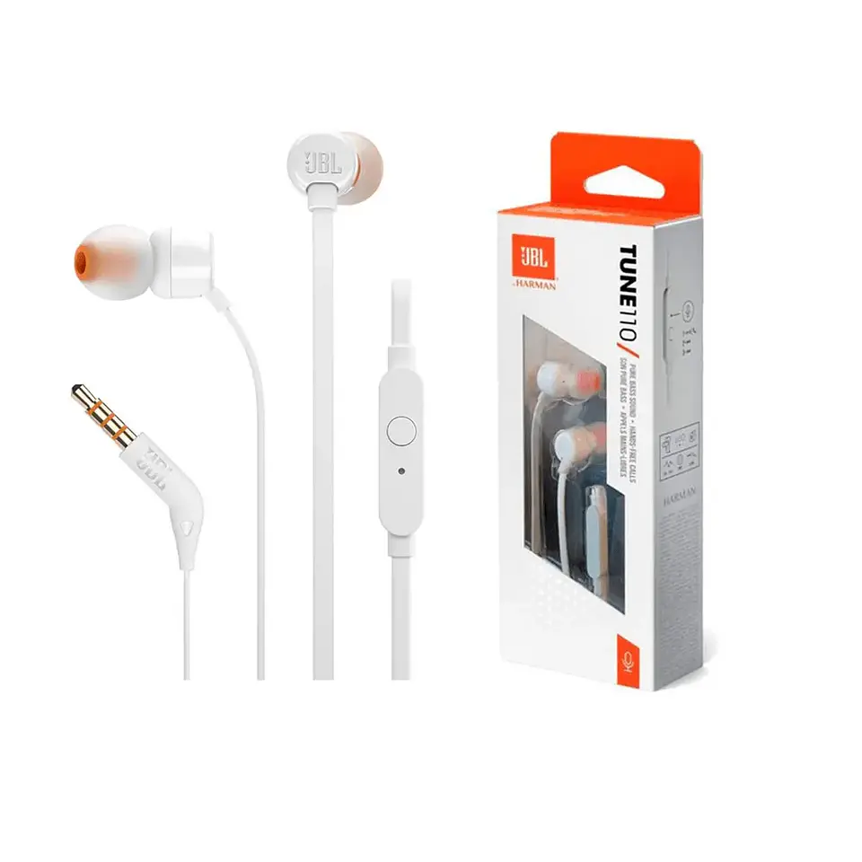 AUDIFONO JBL TUNE 110 BLANCO 2