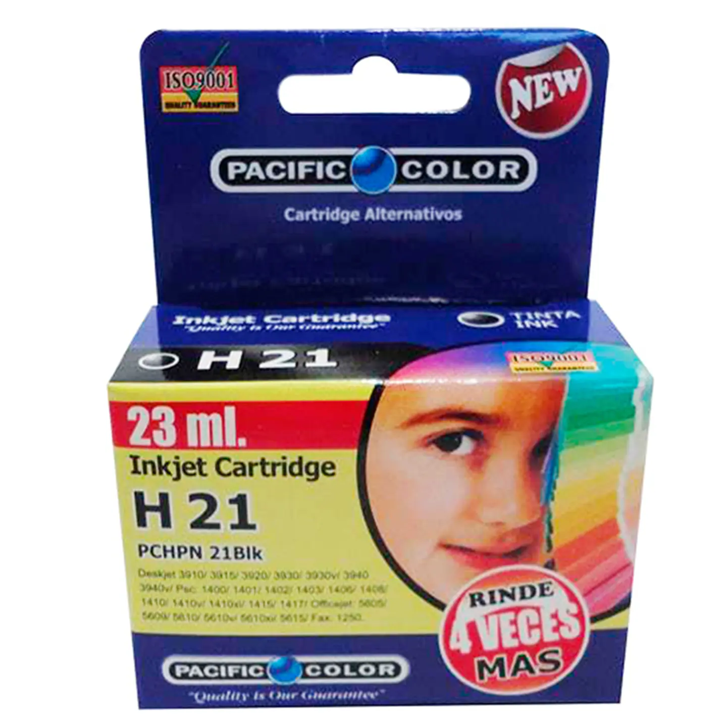 TINTA PACIFIC COLOR 21 BK 1