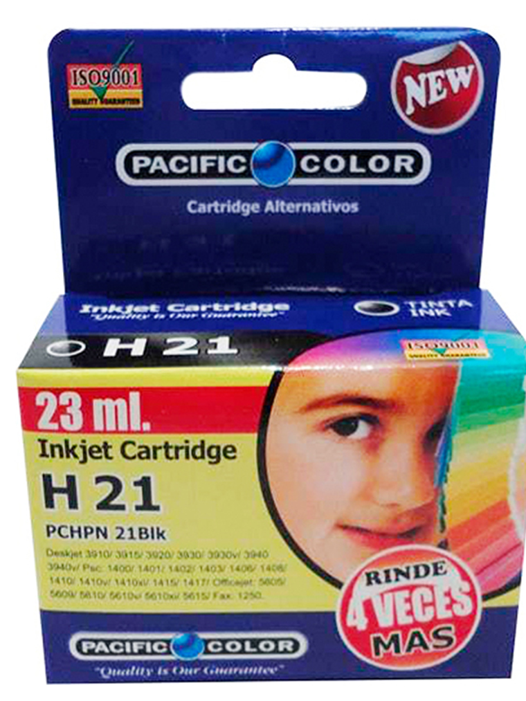 TINTA PACIFIC COLOR 21 BK 1