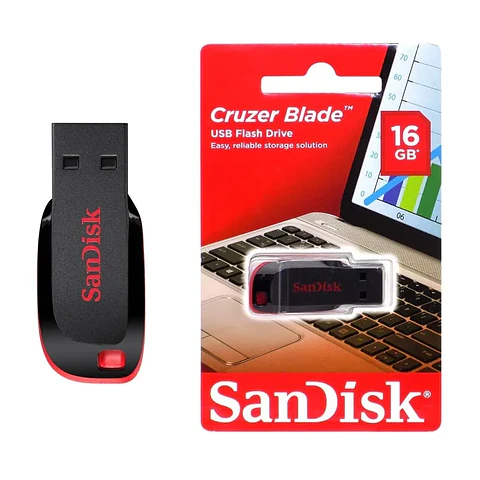 PENDRIVE SANDISK 16 GB USB 2.0