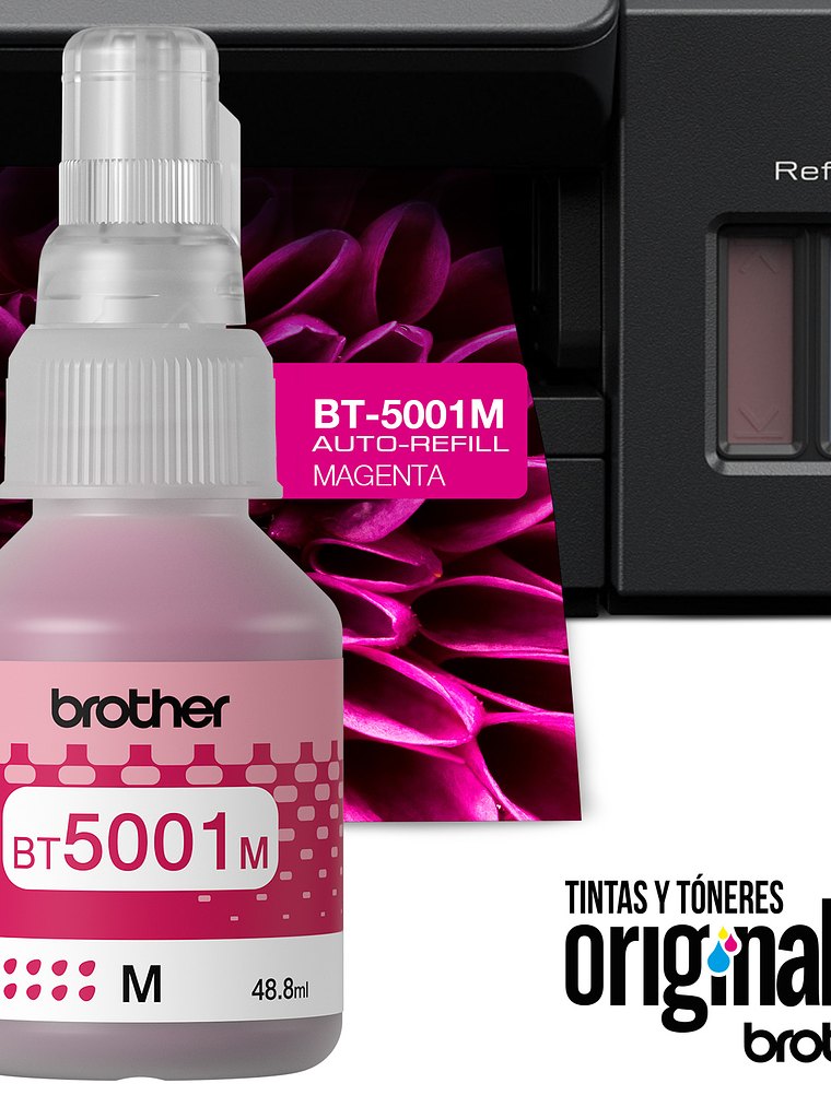 TINTA BROTHER BT5001 MAGENTA 1