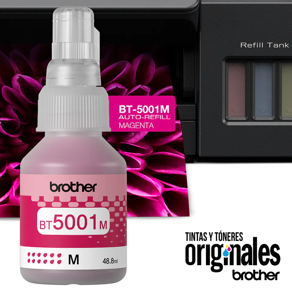 TINTA BROTHER BT5001 MAGENTA 1