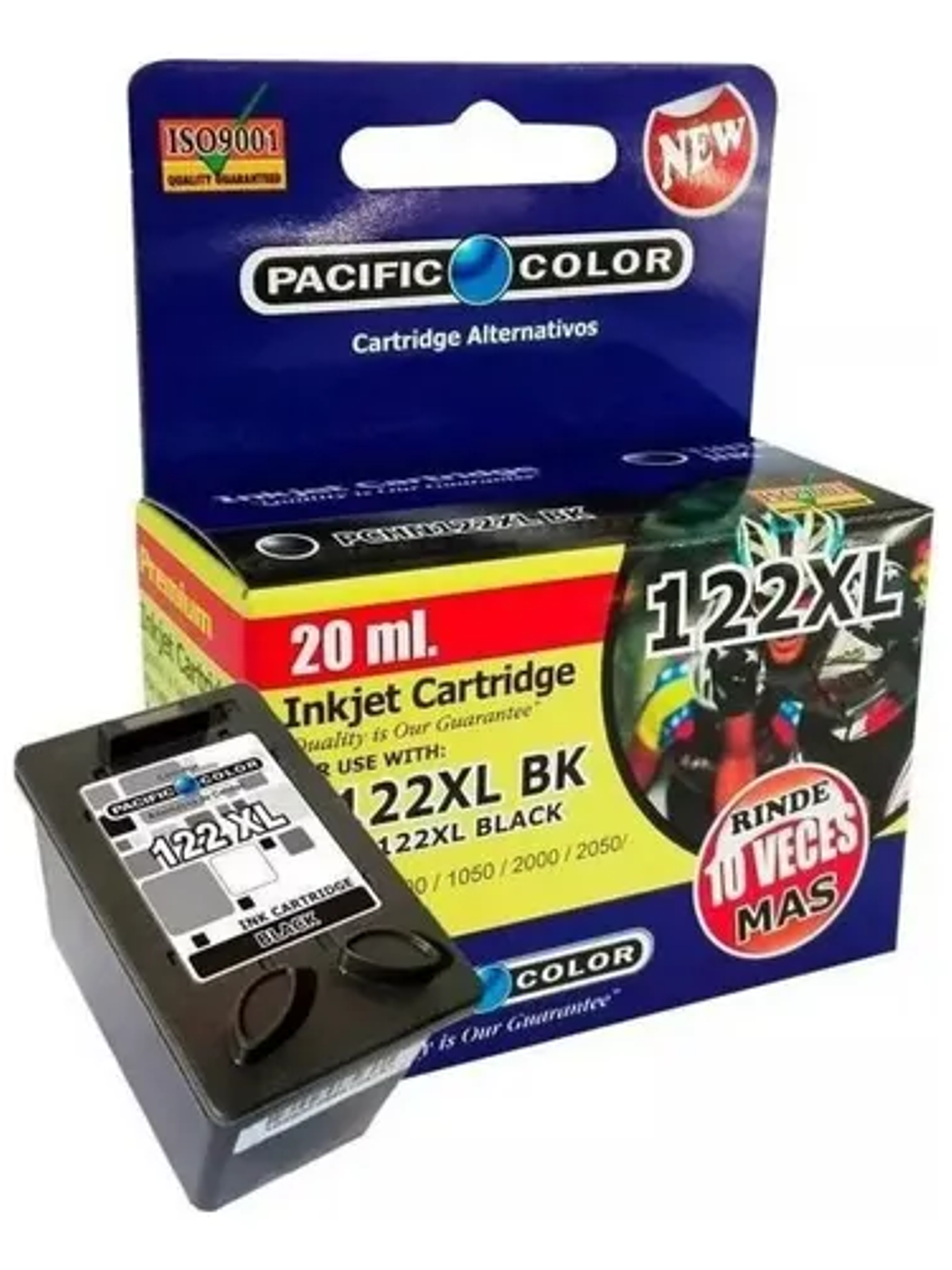  TINTA PACIFIC COLOR 122 BK 1