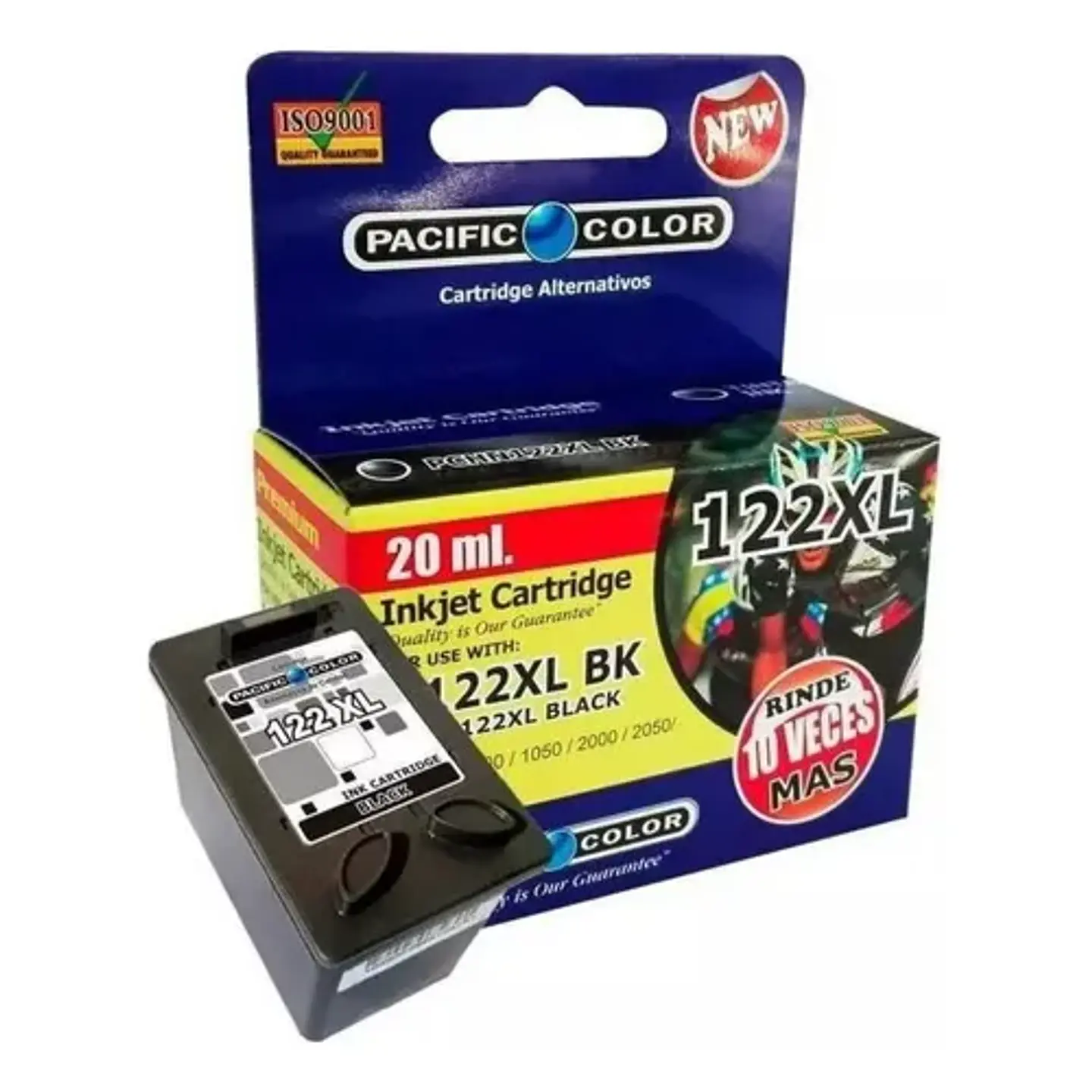  TINTA PACIFIC COLOR 122 BK 1