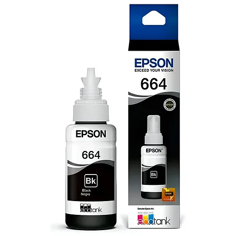 TINTA EPSON 664 BK
