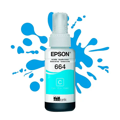 TINTA EPSON 664 CYAN
