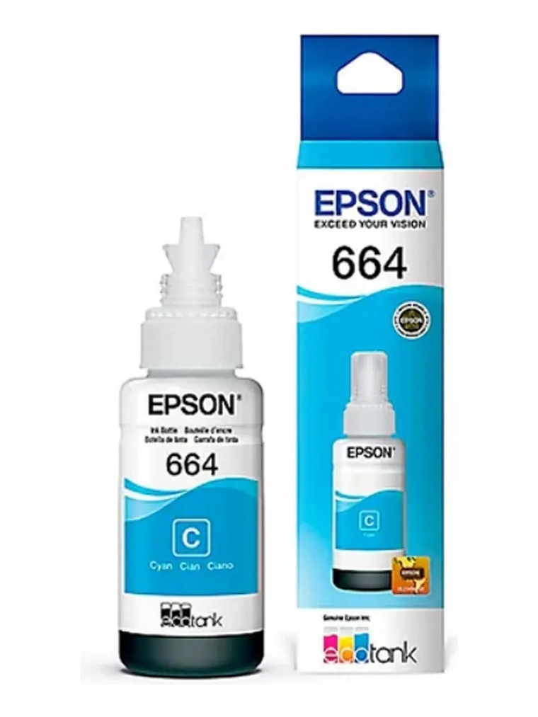 TINTA EPSON 664 CYAN 2